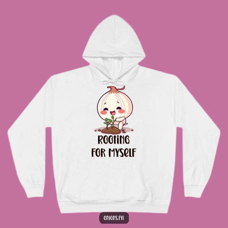 Funny Onion Planting Hoodie: Cozy Gardener Apparel, Perfect Gift