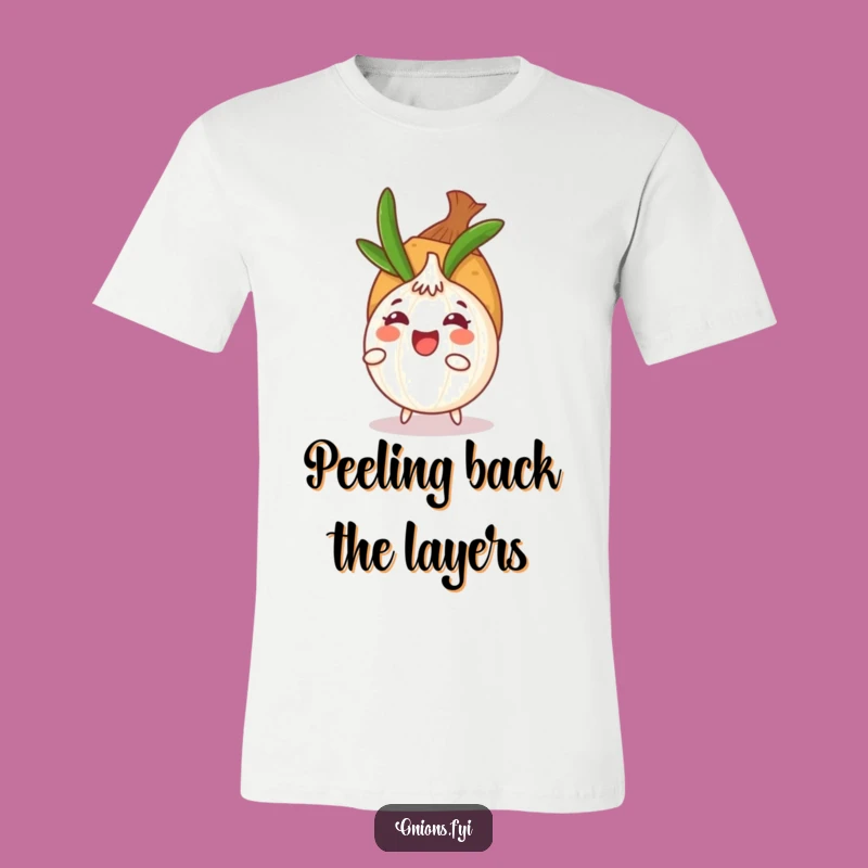 Funny Onion Hide-and-Seek T-Shirt: A Hilarious Tee for Playful Souls